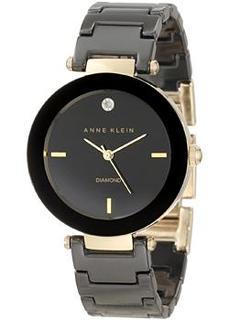 fashion наручные женские часы Anne Klein 1018BKBK. Коллекция Diamond