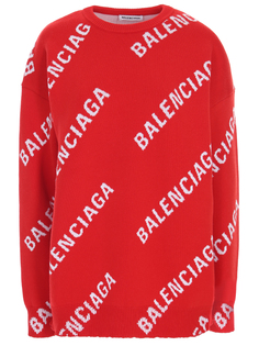 Джемпер с принтом Balenciaga