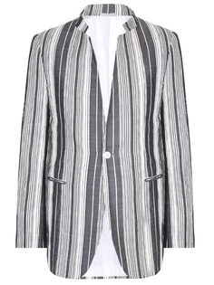 Пиджак шелковый в полоску Baldessarini