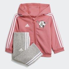 Флисовый спортивный костюм Lil 3-Stripes adidas Sportswear