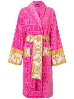Versace халат с принтом Barocco