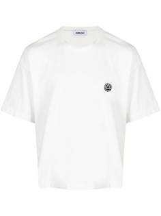 AMBUSH укороченная футболка с вышитым логотипом