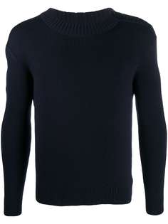 Saint Laurent джемпер с круглым вырезом