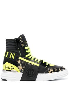 Philipp Plein высокие кеды Phantom Kick$