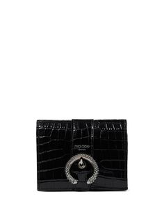 Jimmy Choo картхолдер с декорированной пряжкой