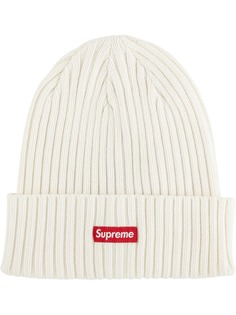 Supreme шапка бини с логотипом