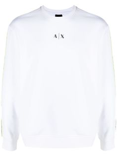 Armani Exchange толстовка с логотипом