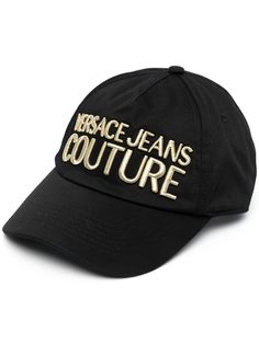 Versace Jeans Couture бейсболка с вышитым логотипом