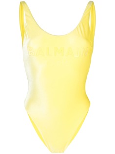 Balmain купальник с логотипом
