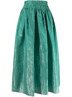 Aspesi пышная юбка из ткани ламе