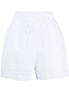 Ermanno Scervino шорты с английской вышивкой