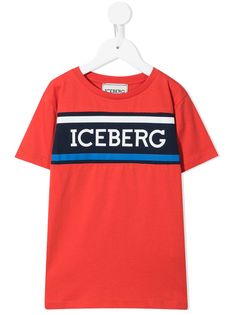 Iceberg Kids футболка с круглым вырезом и логотипом