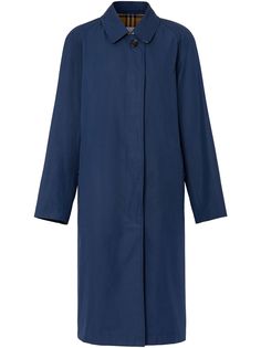 Burberry однобортное пальто