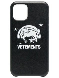 VETEMENTS чехол для iPhone 11 Pro с принтом