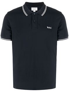 Woolrich рубашка поло с вышитым логотипом