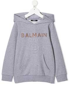 Balmain Kids худи с логотипом