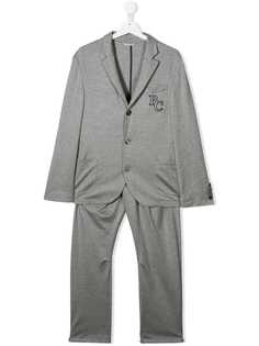 Brunello Cucinelli Kids костюм-двойка с вышитым логотипом