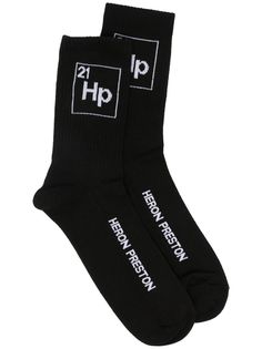 Heron Preston длинные носки HP periodic