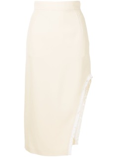 Nº21 юбка-карандаш с разрезом