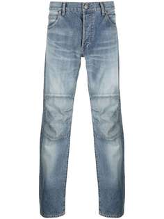 Balmain прямые джинсы с эффектом потертости