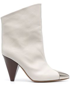 Isabel Marant ботильоны с контрастным носком