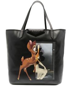 Givenchy Pre-Owned сумка-шопер с принтом Bambi