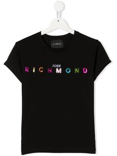 John Richmond Junior футболка с логотипом