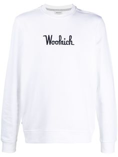 Woolrich толстовка с вышитым логотипом