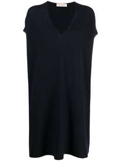 Gentry Portofino платье-футболка тонкой вязки