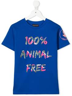Save The Duck Kids футболка с короткими рукавами и надписью