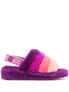 UGG шлепанцы Fluff Yeah Logo