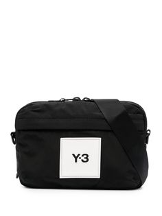 Y-3 поясная сумка с нашивкой-логотипом