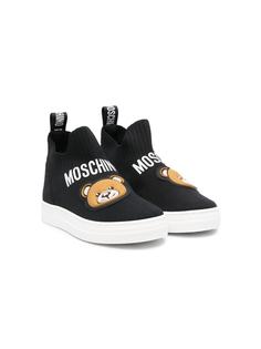 Moschino Kids кеды с нашивкой Teddy Bear