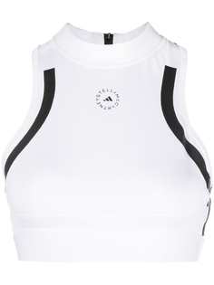 adidas by Stella McCartney спортивный бюстгальтер с логотипом