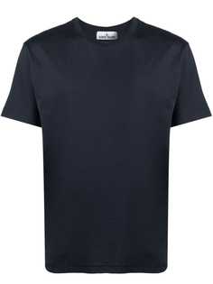 Stone Island футболка с вышитым логотипом