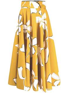 Gentry Portofino юбка миди с цветочным принтом