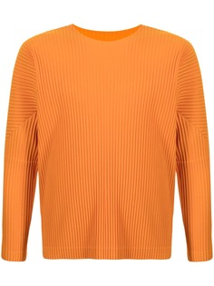 Homme Plissé Issey Miyake футболка Mc February с длинными рукавами