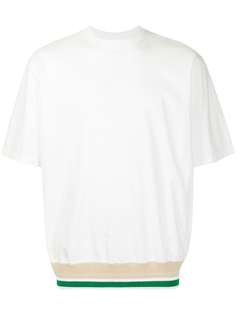 Coohem футболка с отделкой в полоску