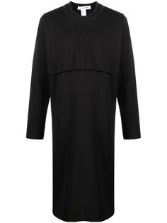 Comme Des Garçons Shirt длинная многослойная футболка