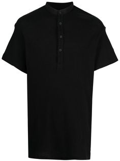 Yohji Yamamoto футболка на пуговицах