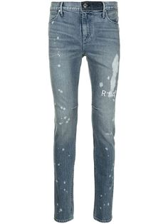 RtA джинсы с эффектом разбрызганной краски