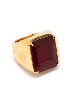 AMBUSH кольцо с квадратным камнем