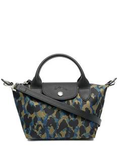 Longchamp Le Pliage camouflage print bag