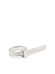 AMBUSH серебряное кольцо в виде стяжки
