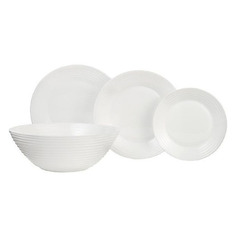 Сервиз столовый LUMINARC Harena L3271, 19 предметов, белый