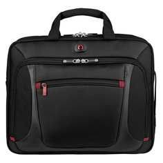 Портфель 15" WENGER 600643, черный/черный