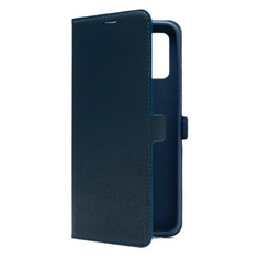 Чехол (флип-кейс) BORASCO Book Case, для Samsung Galaxy A02s, синий [39689]