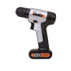 Дрель-шуруповерт WORX WX104.2 2Ач, с одним аккумулятором