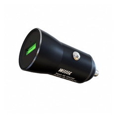 Автомобильное зарядное устройство WIIIX UCC-1-7, USB, 3A, серый