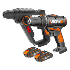 Дрель-шуруповерт WORX WX927 2Ач